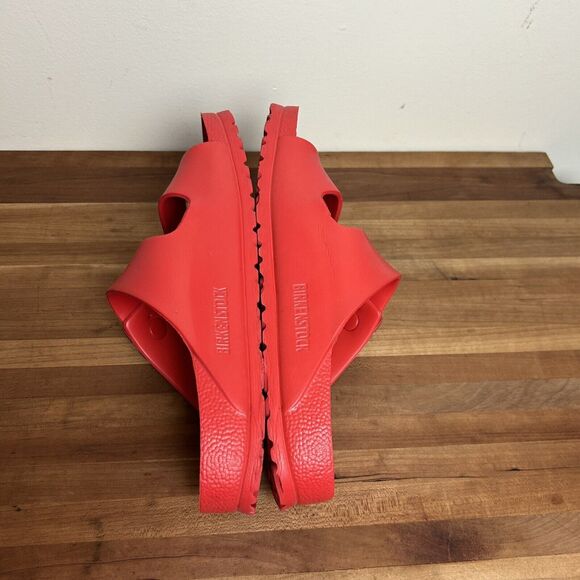 Birkenstock Arizona EVA Foam RED Sandals Size 40 L9 M7 - Picture 8 of 8